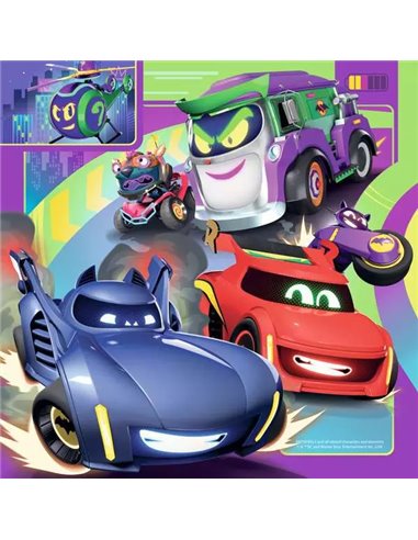 Puzzle Enfant - Appel à tous les Batwheels !