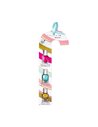 COFFRET SUCRE D'ORGE - 3 VERNIS ENFANTS : Rose fushia, Turquoise, Doré - INUWET