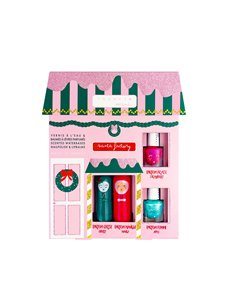 CHARLOTTE HOUSE : 2 baumes lèvres + 2 vernis enfant - INUWET