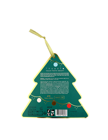 SANTA SAPIN : Bombe de bain sapin de Noël 70gr - INUWET