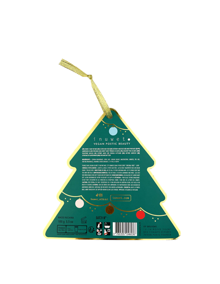 SANTA SAPIN : Bombe de bain sapin de Noël 70gr - INUWET