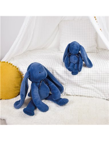 LAPIN Méloé 37 cm - Bleu intense