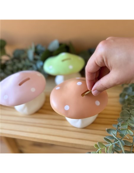 Tirelire Champignon Amande