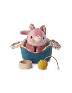 Jeanne le chat et son panier - Lilliputiens
