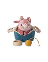 Jeanne le chat et son panier - Lilliputiens