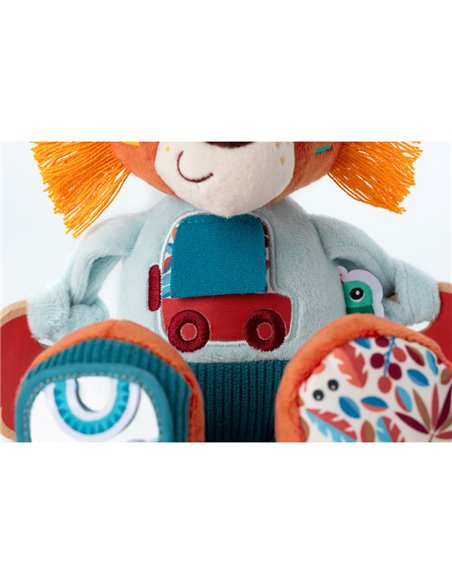 Peluche d'activités Jack le lion - Lilliputiens