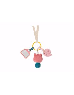 Trousseau de clés jardin Jeanne le chat - Lilliputiens 2