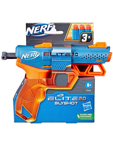 Hasbro - Nerf Elite 2.0 Slyshot, blaster, 3 fléchettes