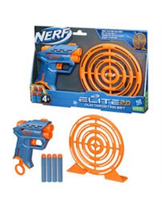 Nerf Elite 2.0 Duo Pack d'entraînement - blaster à fléchette, cible et 4 fléchettes 2
