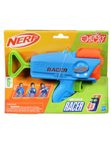Hasbro - Nerf Elite Junior blaster à fléchettes Racer Easy Play