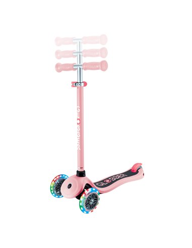 Trottinette GLOBBER PRIMO LIGHTS V2 (Rose pastel)