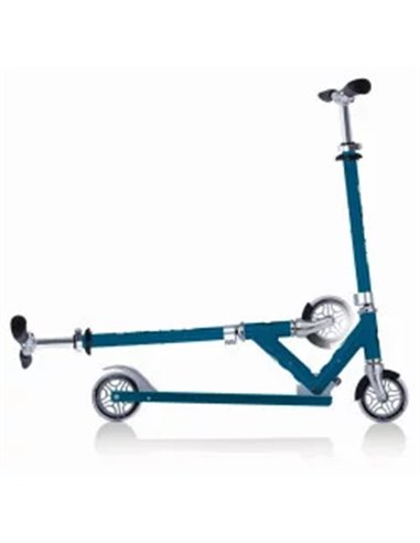 Trottinette GLOBBER 2 roues ados - FLOW ELEMENT bleu pétrole
