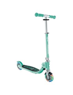 Trottinette GLOBBER 2 roues FLOW FOLDABLE JUNIOR LIGHTS - Vert Menthe
