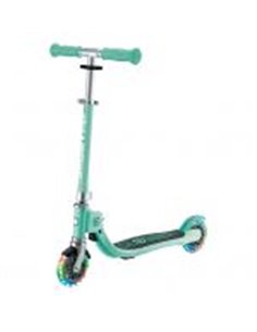 Trottinette GLOBBER 2 roues FLOW FOLDABLE JUNIOR LIGHTS - Vert Menthe 2