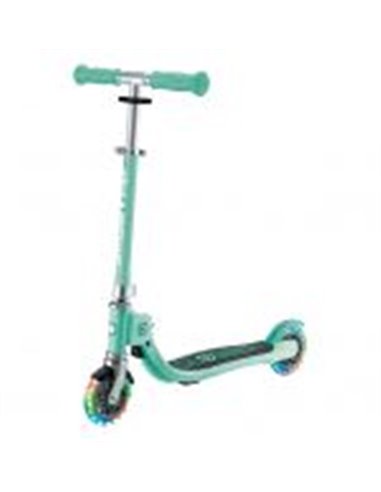 Trottinette GLOBBER 2 roues FLOW FOLDABLE JUNIOR LIGHTS - Vert Menthe