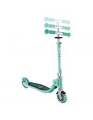 Trottinette GLOBBER 2 roues FLOW FOLDABLE JUNIOR LIGHTS - Vert Menthe