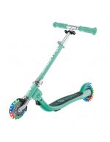 Trottinette GLOBBER 2 roues FLOW FOLDABLE JUNIOR LIGHTS - Vert Menthe