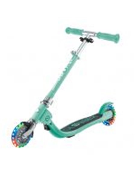 Trottinette GLOBBER 2 roues FLOW FOLDABLE JUNIOR LIGHTS - Vert Menthe