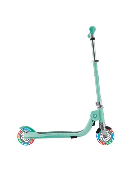 Trottinette GLOBBER 2 roues FLOW FOLDABLE JUNIOR LIGHTS - Vert Menthe