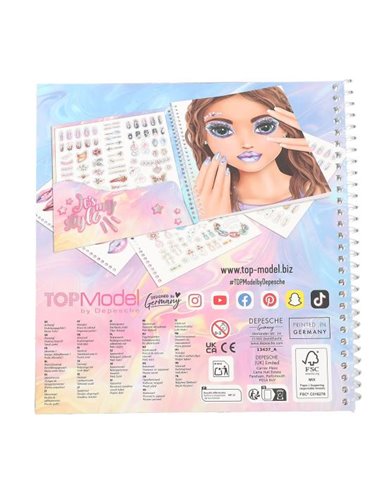 TOPModel Dress me up Face