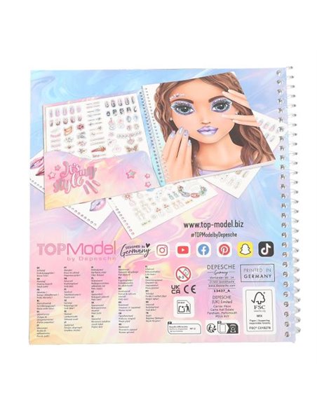 TOPModel Dress me up Face