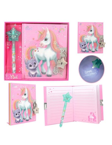 Journal intime Ylvi avec crayon secret