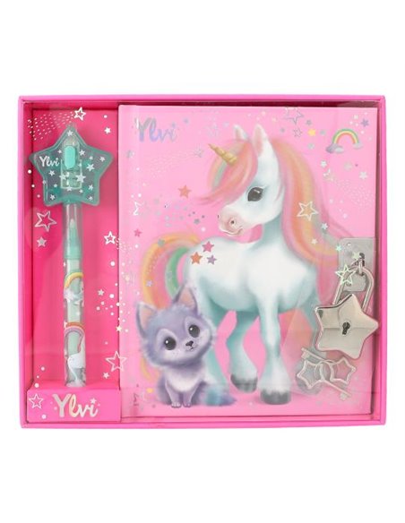Journal intime Ylvi avec crayon secret
