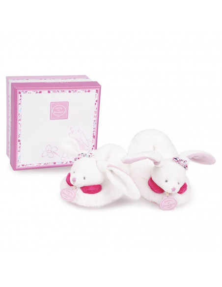 Chaussons 6-12 mois - Cerise Le Lapin