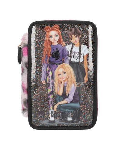 TOPModel Trousse 3 compartiments REBEL KITTY