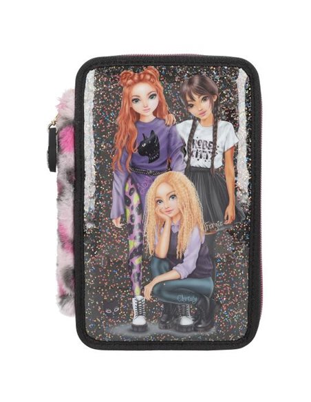 TOPModel Trousse 3 compartiments REBEL KITTY