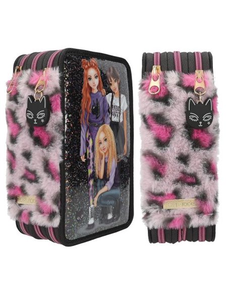 TOPModel Trousse 3 compartiments REBEL KITTY