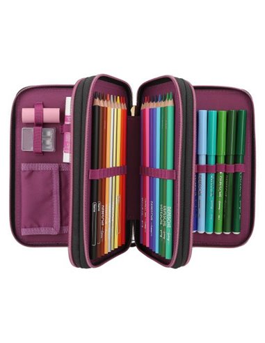 TOPModel Trousse 3 compartiments REBEL KITTY