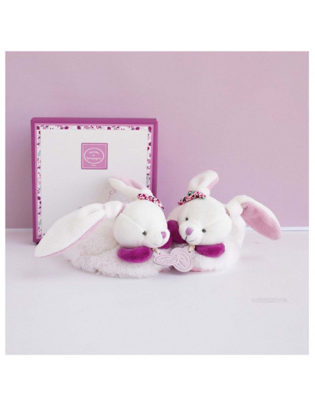 Chaussons 6-12 mois - Cerise Le Lapin