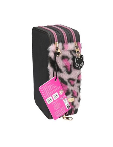 TOPModel Trousse 3 compartiments REBEL KITTY