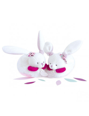 Chaussons 6-12 mois - Cerise Le Lapin