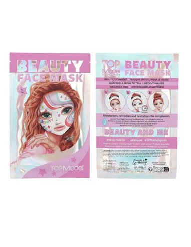 Masque en tissu hologramme TOPModel BEAUTY and ME
