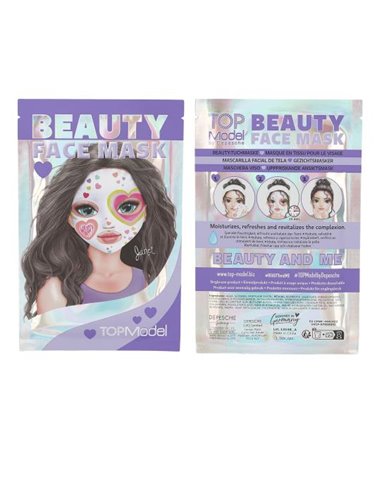 Masque en tissu hologramme TOPModel BEAUTY and ME