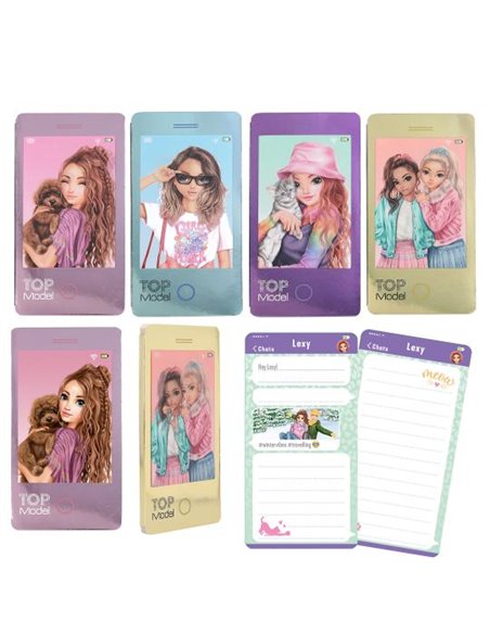 TOPModel Bloc-notes mobile avec image vacillante