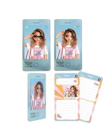 TOPModel Bloc-notes mobile avec image vacillante