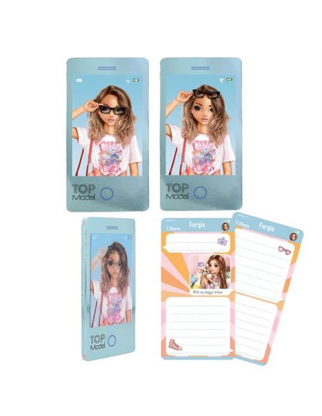 TOPModel Bloc-notes mobile avec image vacillante