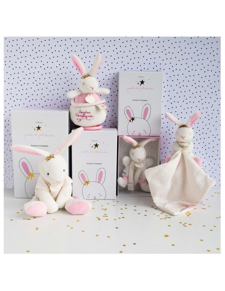 Lapin Fleurs  - Doudou