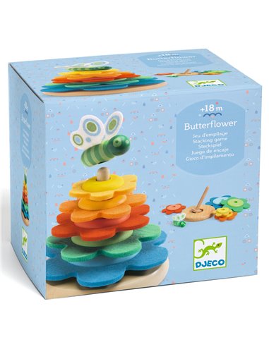 Butterflower - Jeu d'empilage - Djeco