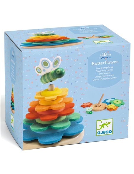 Butterflower - Jeu d'empilage - Djeco