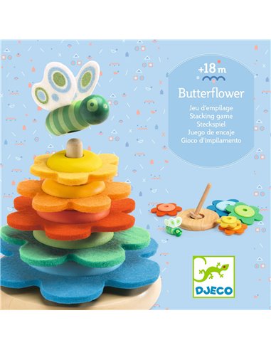 Butterflower - Jeu d'empilage - Djeco