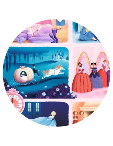Story Puzzle - Cendrillon - 54 pcs - Djeco