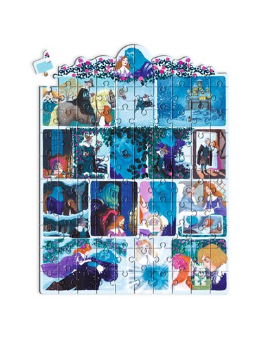 Story Puzzle - La Belle et la Bête -100 pcs - Djeco