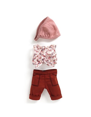 LOVELY POMEA VÊTEMENTS - Tenue Burgundy - POMEA Djeco