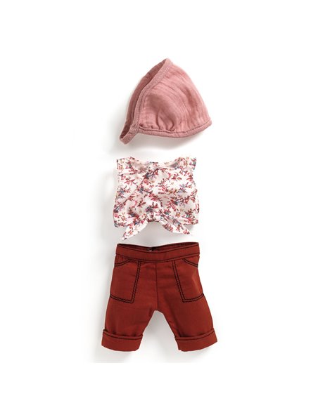 LOVELY POMEA VÊTEMENTS - Tenue Burgundy - POMEA Djeco