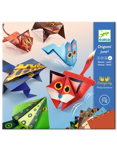 ORIGAMI - Animaux sauteurs - Djeco