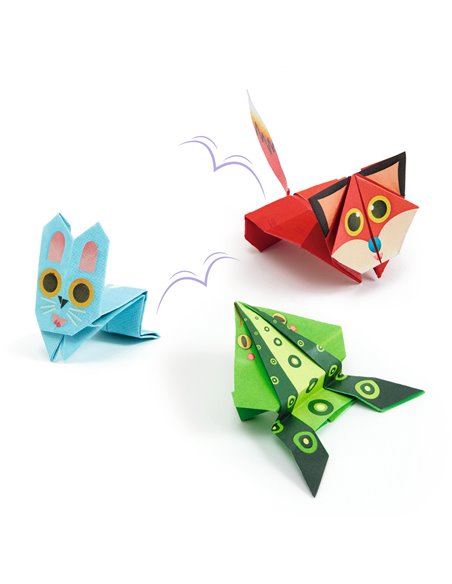 ORIGAMI - Animaux sauteurs - Djeco